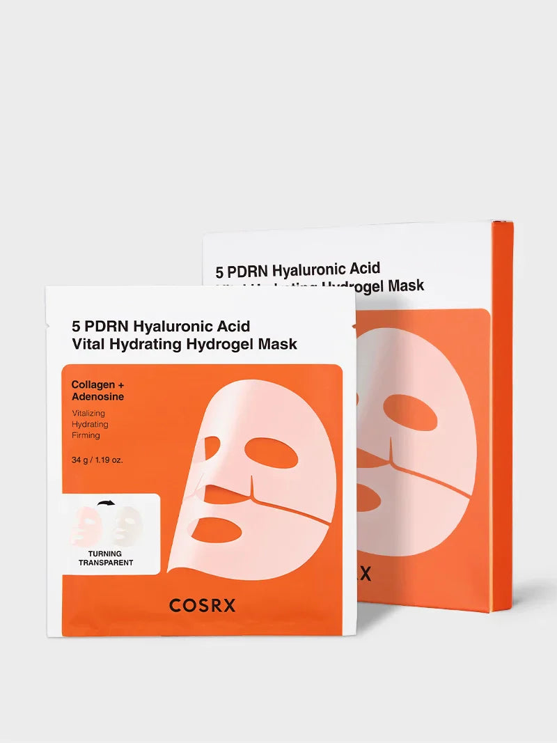 COSRX 5 PDRN Hyaluronic Acid Vital Hydrating Hydrogel Mask [57ZJD]